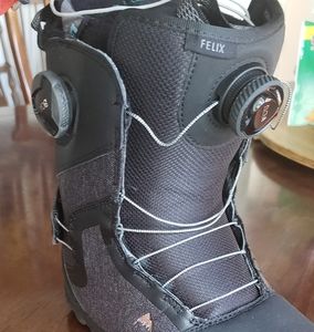 Burton Felix double boa snowboard boots 7 1/2